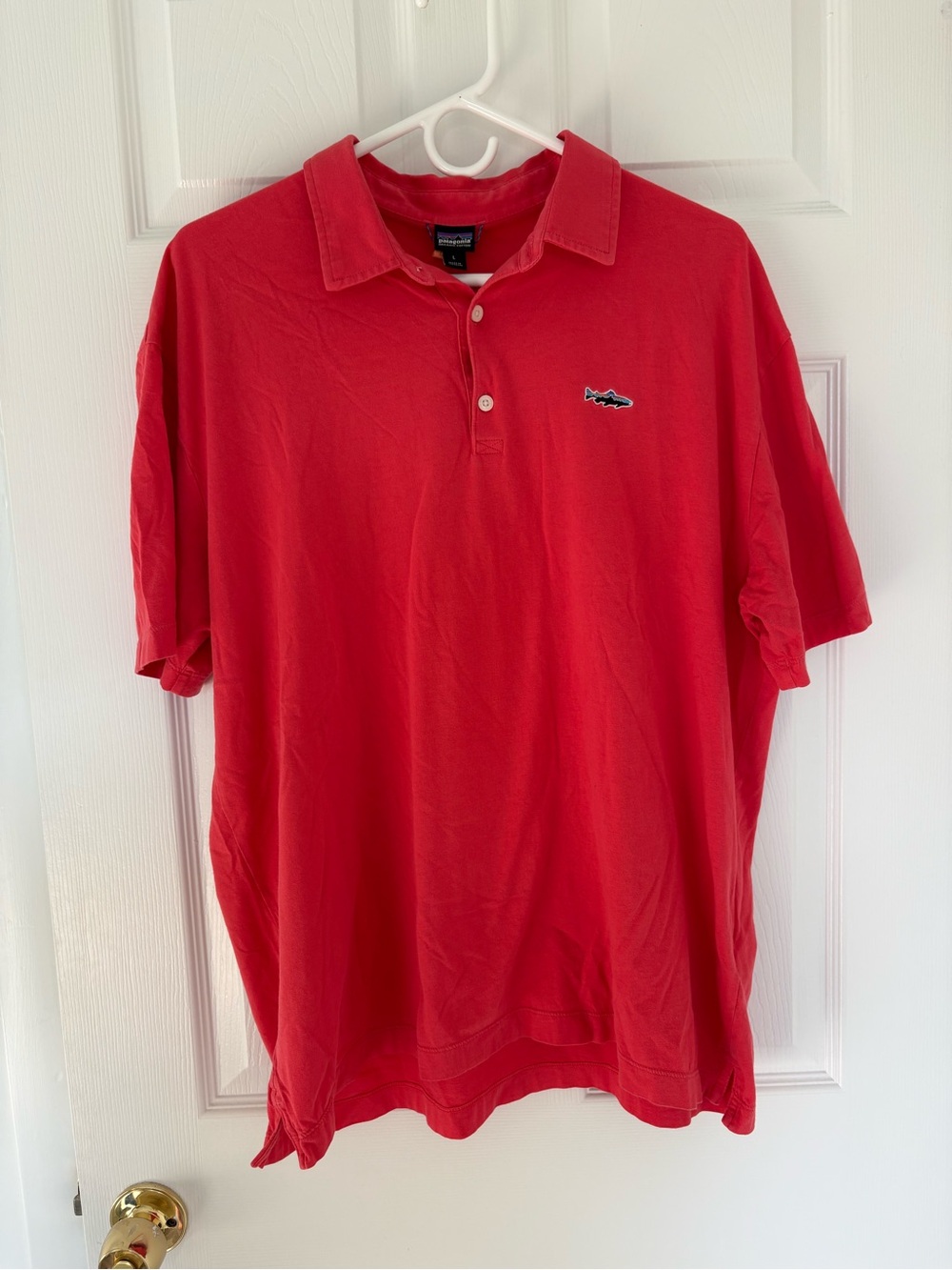 Patagonia Coral Men's Organic Cotton Polo